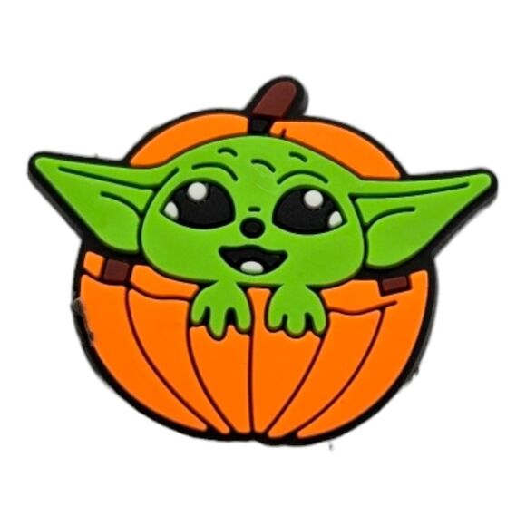Baby Yoda Croc Shoe Charm – Star Wars Jibbitz-Style Accessory Mix & Match 6/$20 - Picture 2 of 5